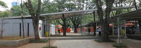 Lenggang Jakarta Temporary Hawker Center at Monas Square, Jakarta